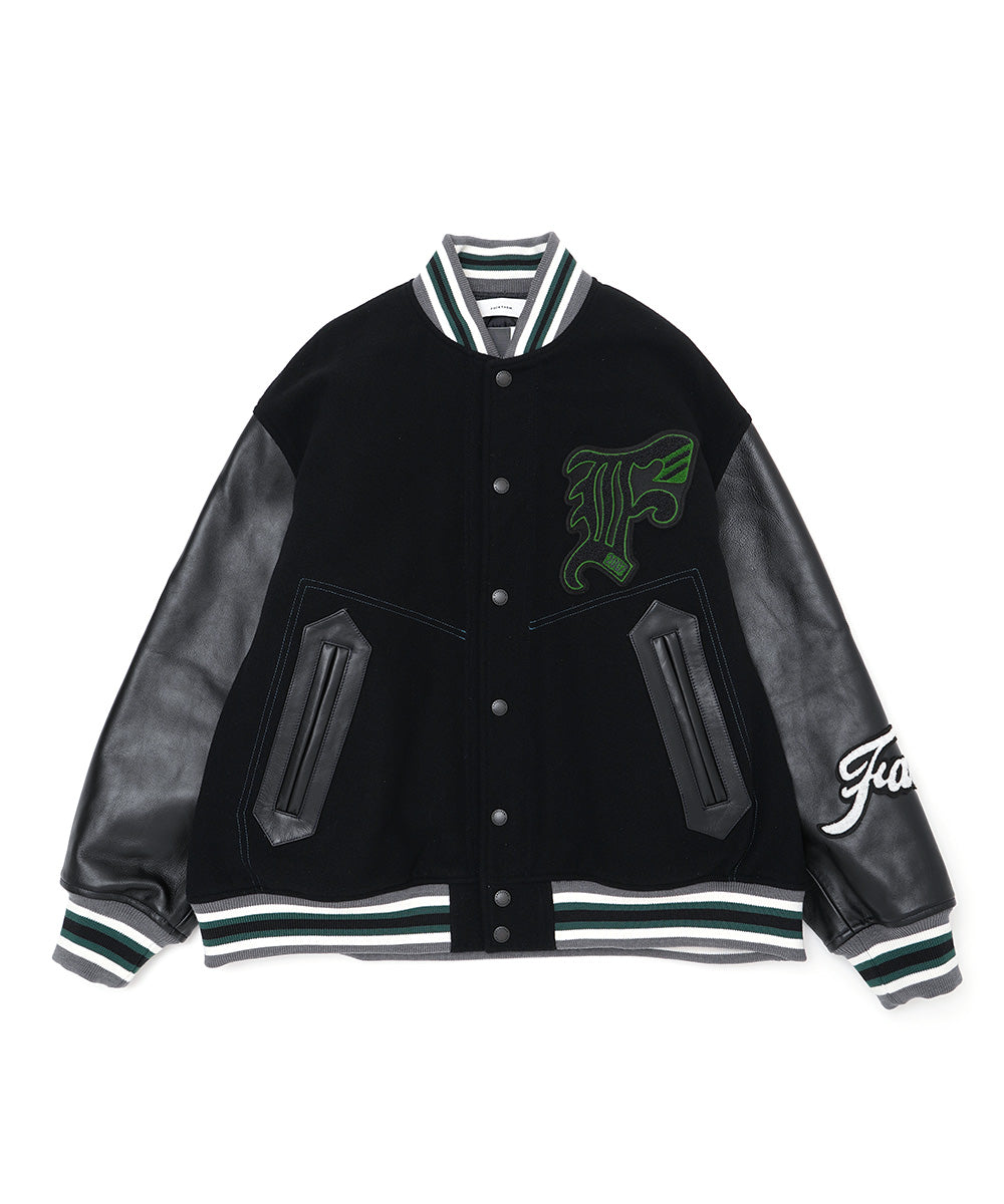 PATCHED STADIUM JACKET – FACETASM e-store