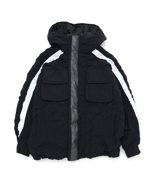 GATHERED SEAM FIREMAN JACKET