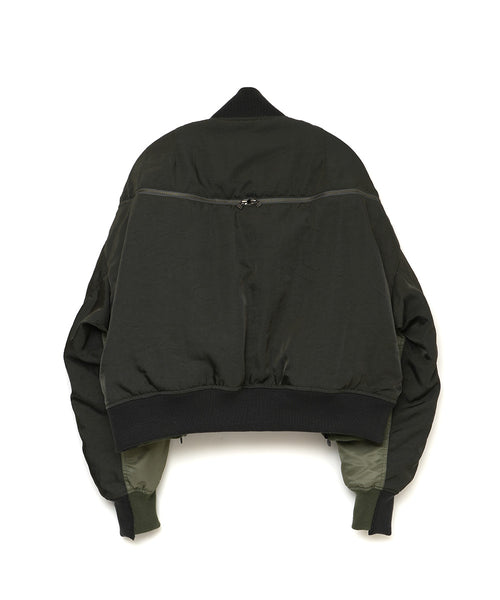 DISTORTED ZIPPER MA-1