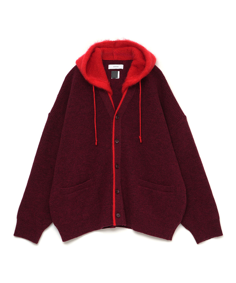 HOODED CARDIGAN