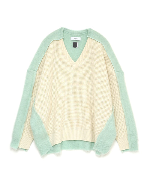 TWO-TONE KNIT