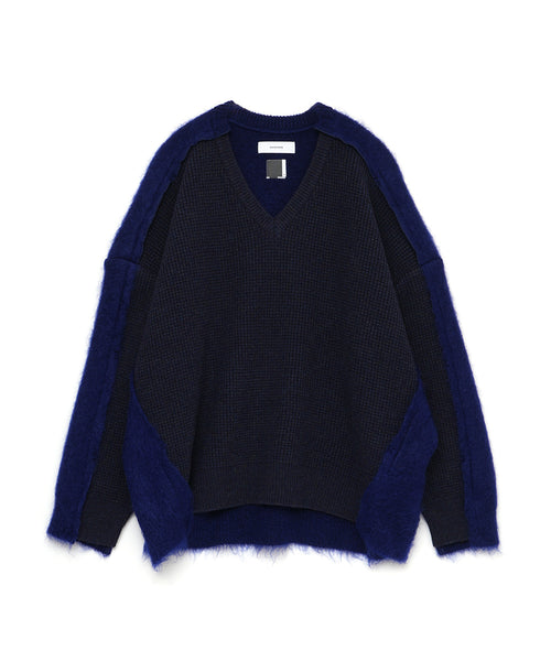 TWO-TONE KNIT