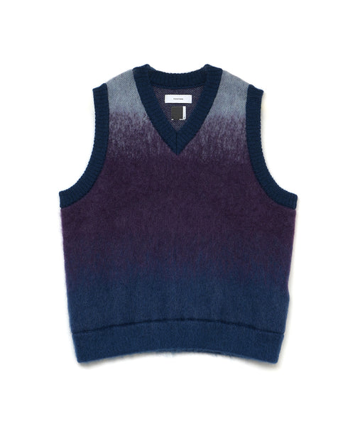 GRADIENT KNIT VEST