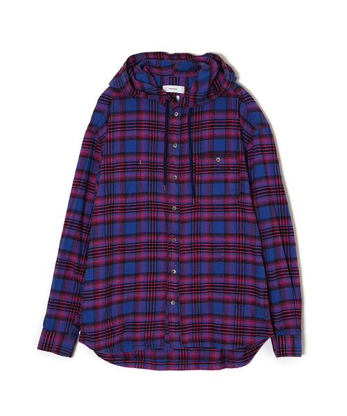 HOODED ORIGINAL CHECK SHIRT