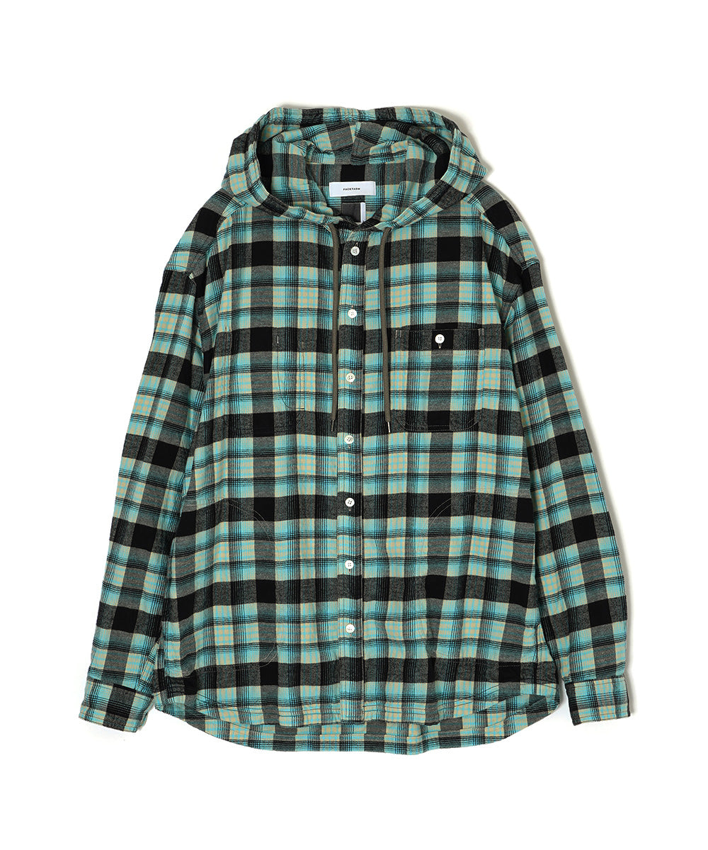 HOODED ORIGINAL CHECK SHIRT – FACETASM e-store