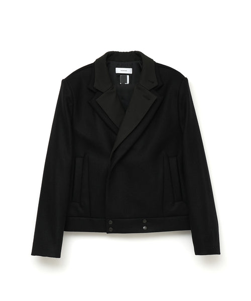 DOUBLE LAYERED WORSTED JACKET
