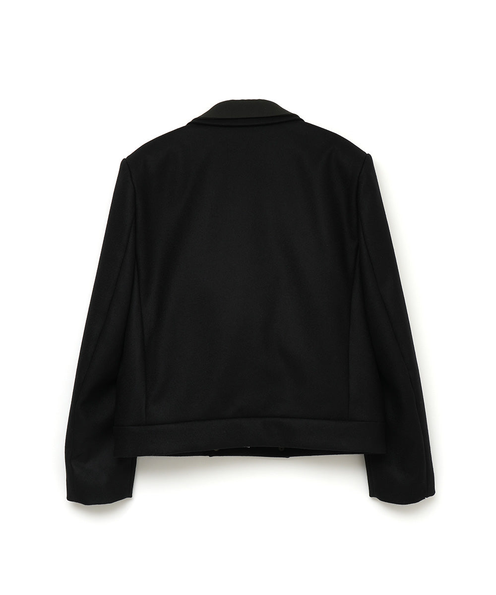 DOUBLE LAYERED WORSTED JACKET