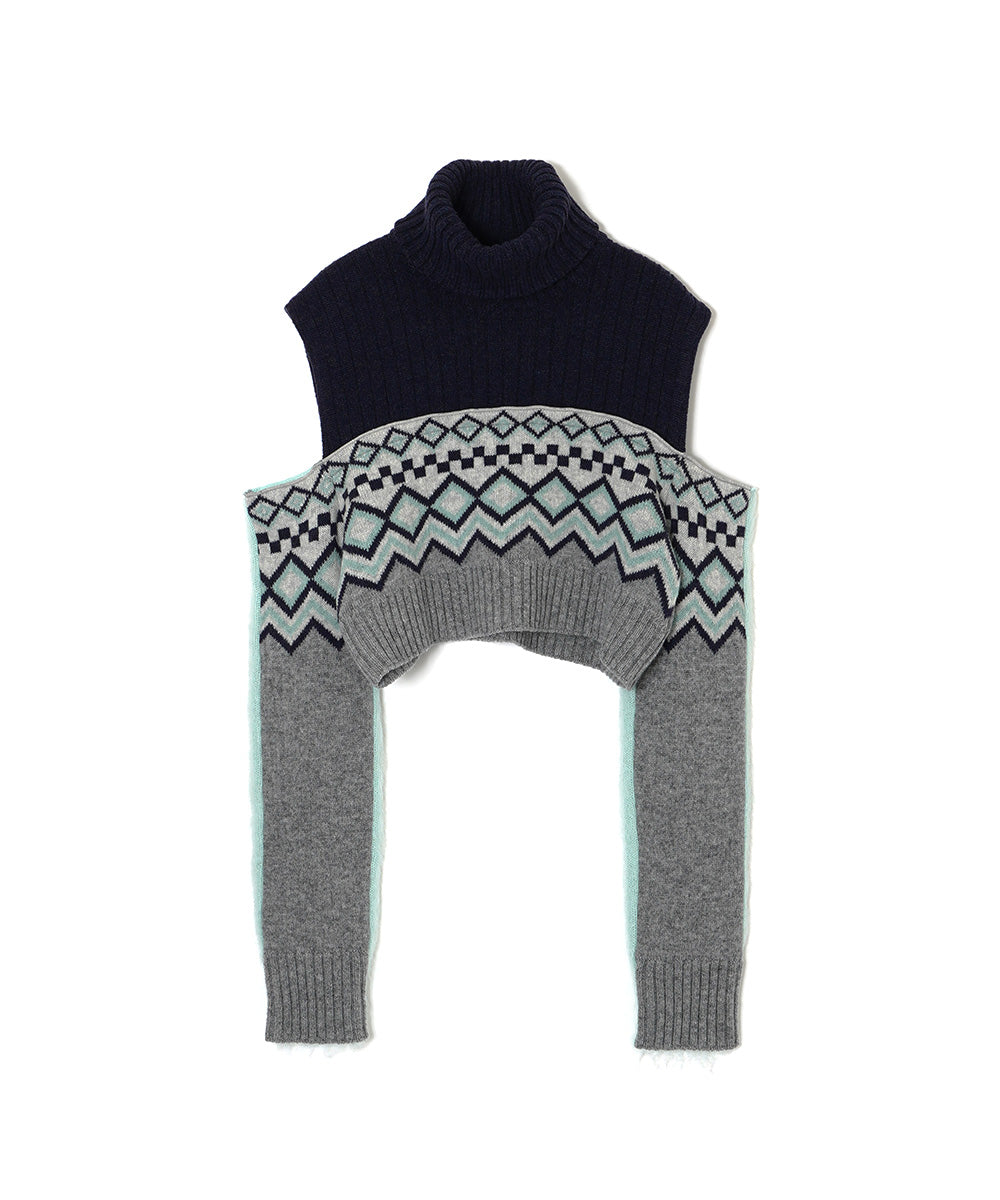 LAYERD NORDIC KNIT