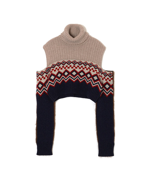 LAYERD NORDIC KNIT