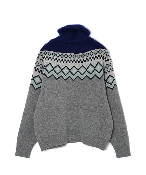 LAYERD NORDIC KNIT