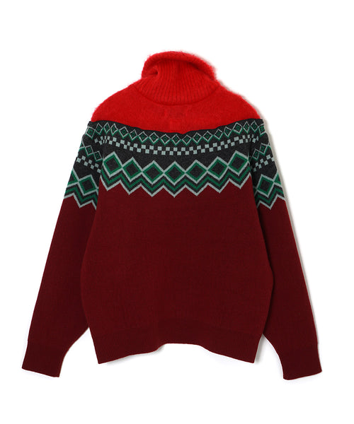 LAYERD NORDIC KNIT