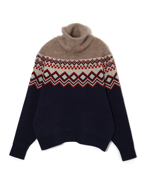 LAYERD NORDIC KNIT