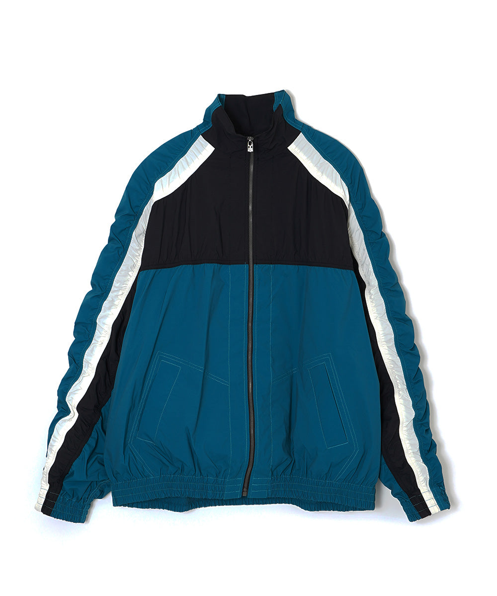 GATHERED SEAM TRACK JACKET