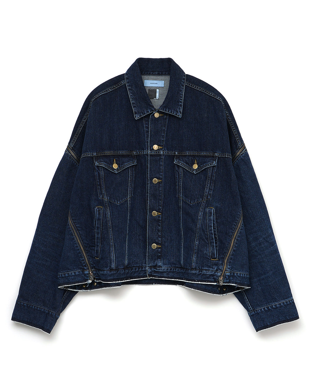 ZIPPER DENIM JACKET