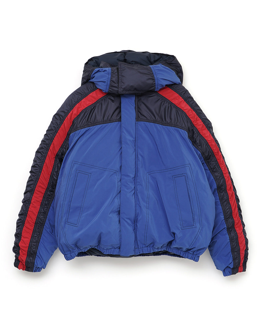 GATHERED SEAM DOWN JACKET