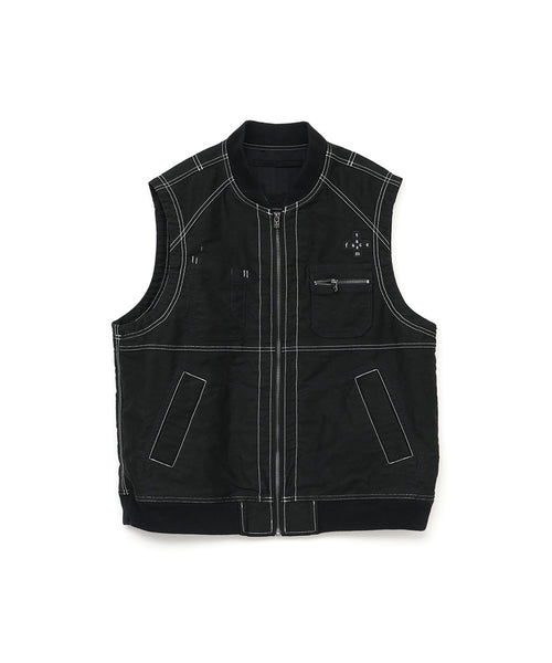 STITCH MILITARY VEST