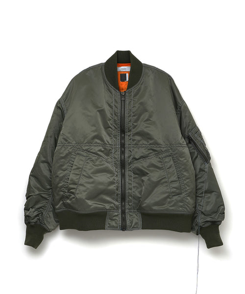 HEAVY STITCH MA-1 JACKET