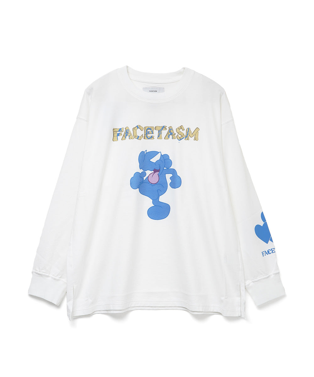 FACETASM×CPD Mr.SHIRAI PRINT LONG TEE