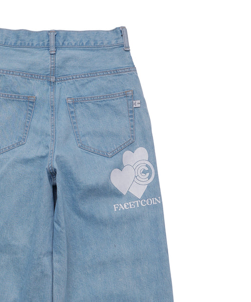 FACETASM×CPD BIG HEART DENIM