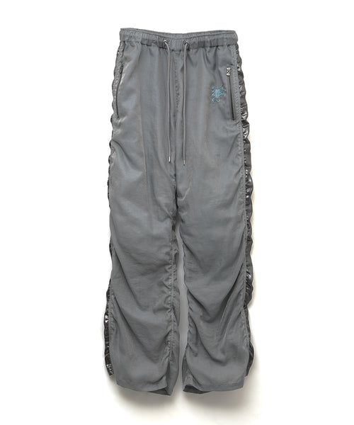 METALLIC TRACK PANTS