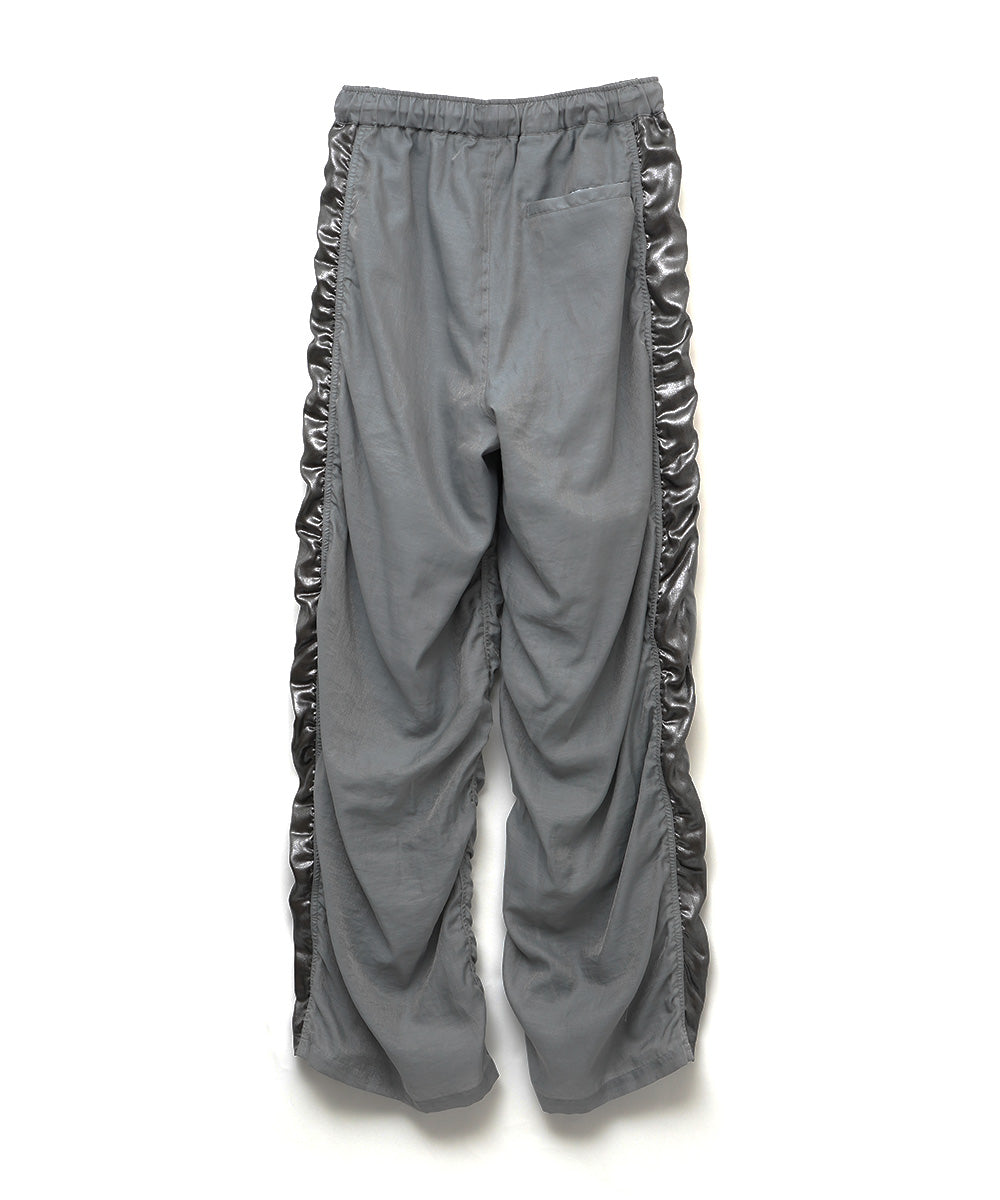 METALLIC TRACK PANTS