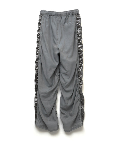 METALLIC TRACK PANTS