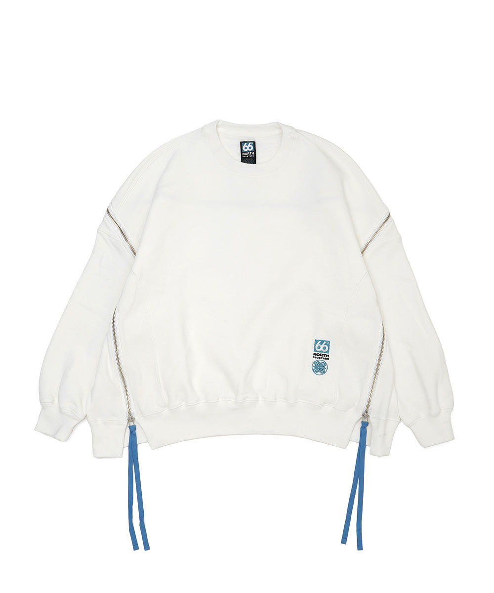 FACETASM×66NORTH GLYMUR ZIPPER SWEAT