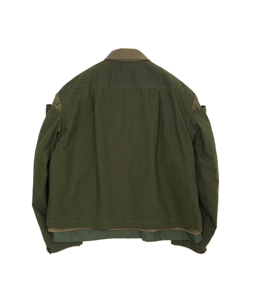 DECONSTRUCTED MILITARY JACKET