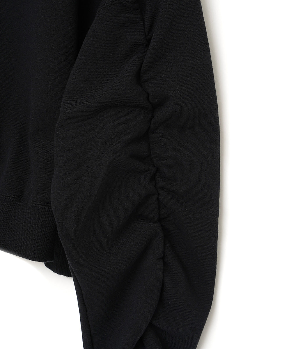 CROPPED ZIP-UP HOODIE