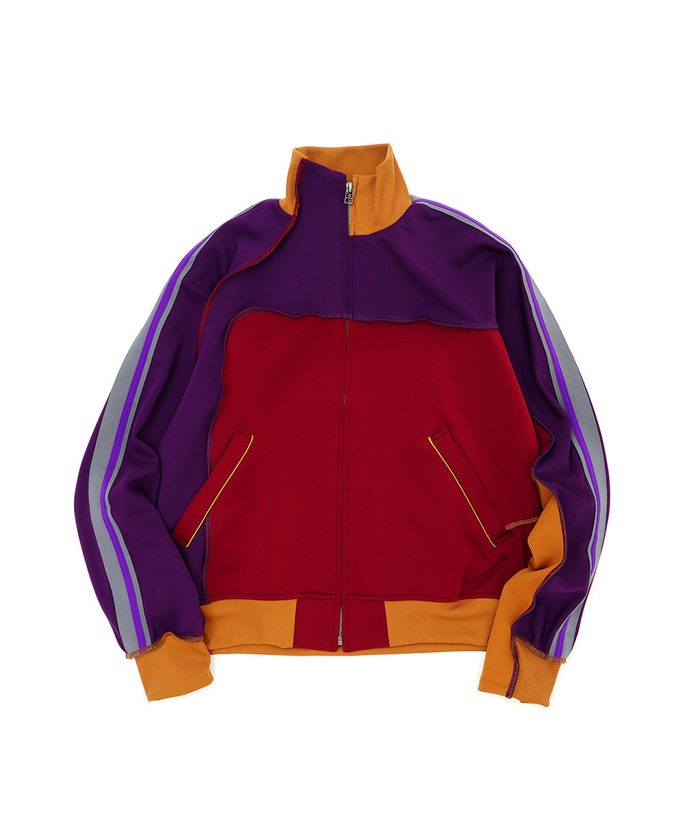 ASSYMETRICAL PATCHWORK JACKET
