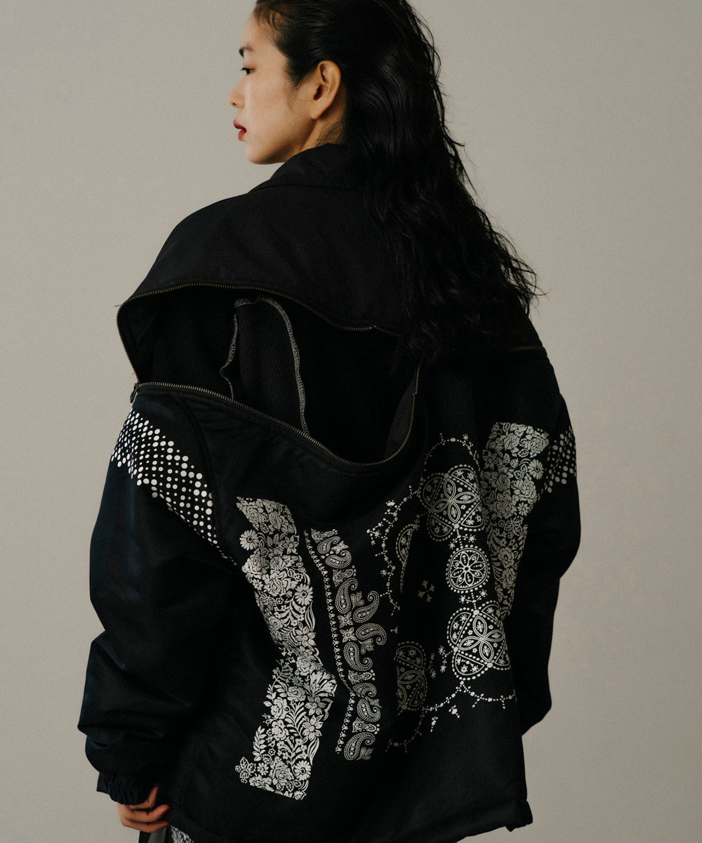 ORIGINAL BANDANA PRINT PADDED JACKET