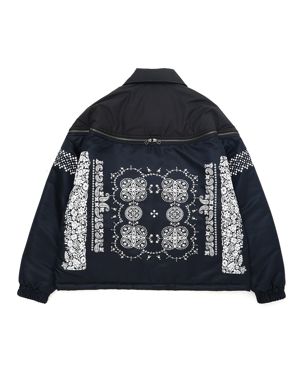 ORIGINAL BANDANA PRINT PADDED JACKET