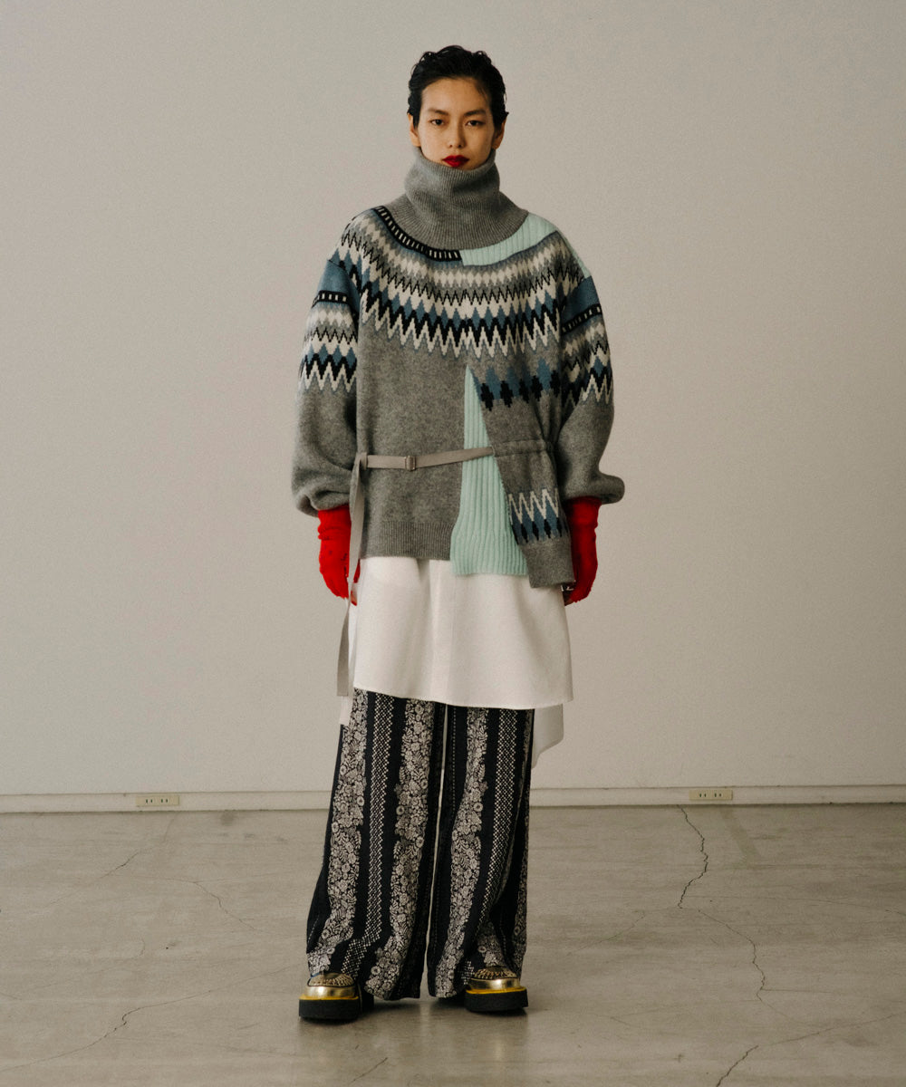 DECONSTRUCTED NORDIC KNIT