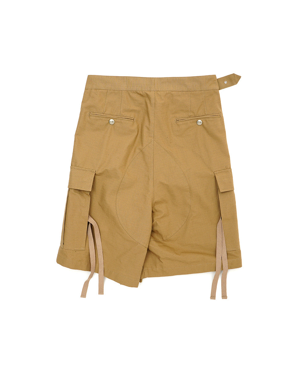 WRAPPED MILITARY SHORTS