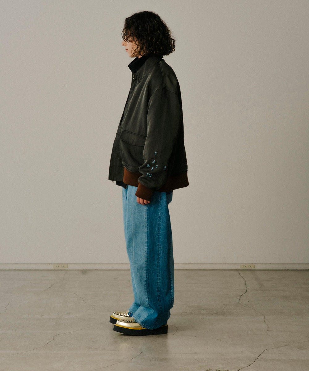 PATCHWORK DENIM PANTS