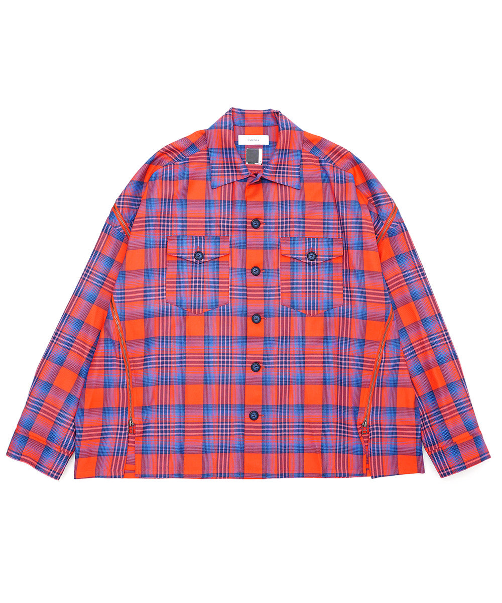 新品 FACETASM SUPER BIG CHECK SHIRT