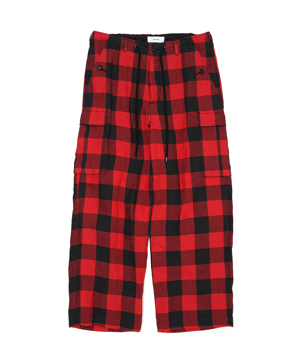 BUFFALO CHECK PANTS – FACETASM e-store