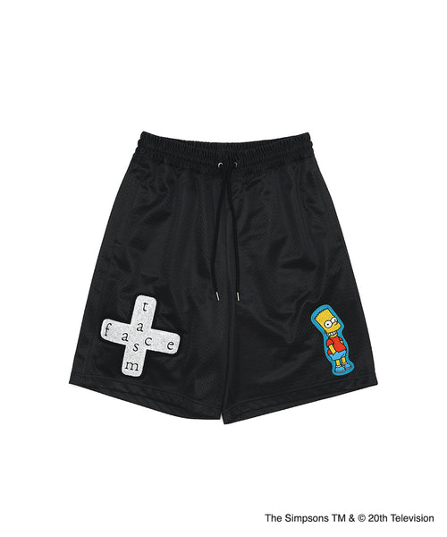 The Simpsons/FACETASM MESH SHORTS