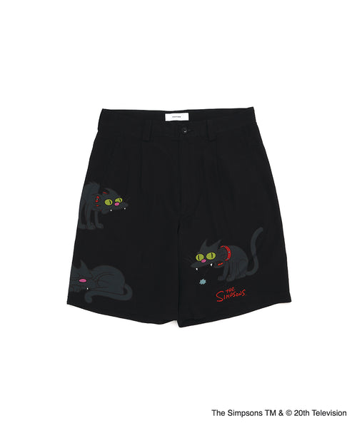 The Simpsons/FACETASM CAT RAYON SHORTS