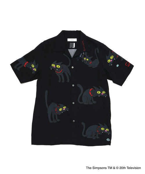 The Simpsons/FACETASM CAT RAYON SHIRT